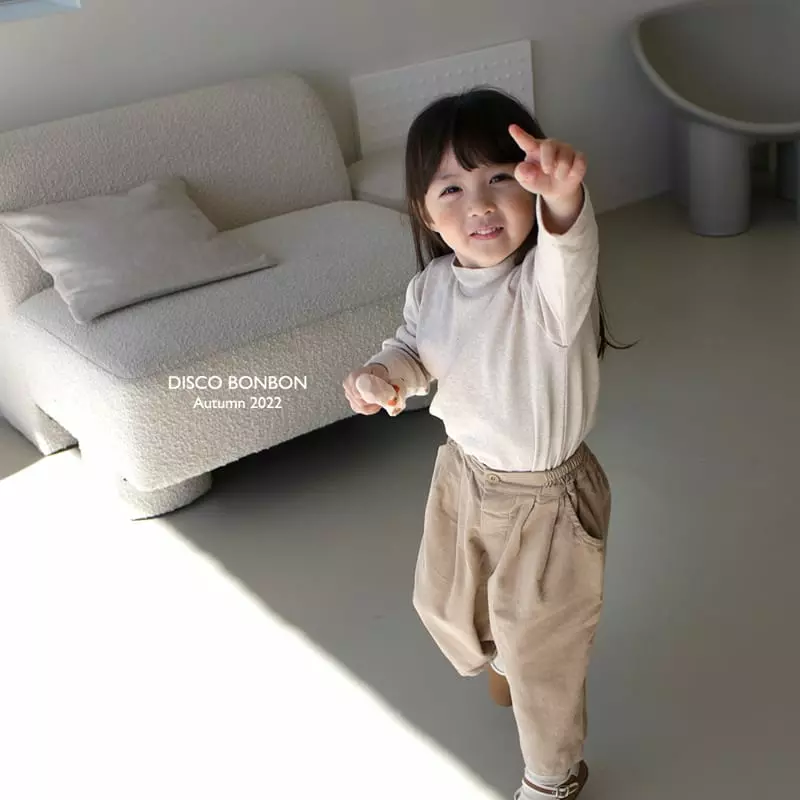 Disco Bonbon - Korean Children Fashion - #magicofchildhood - Soft Turtleneck Tee