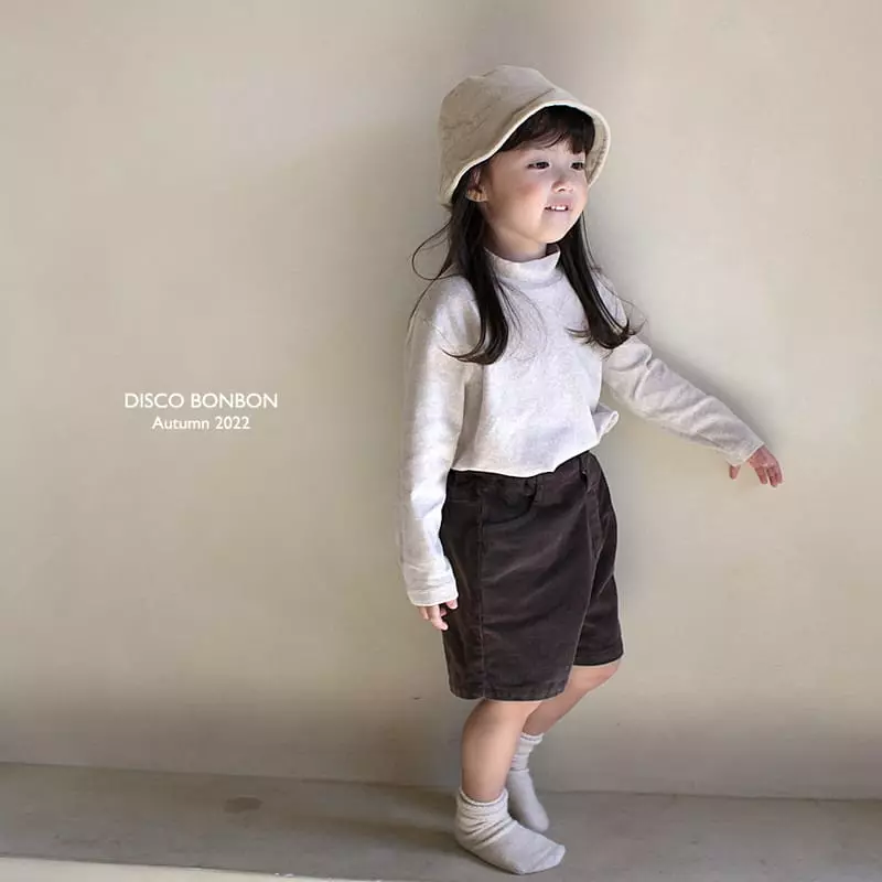 Disco Bonbon - Korean Children Fashion - #minifashionista - Soft Turtleneck Tee - 2