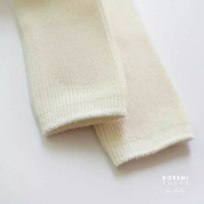 Doremi Socks - Korean Children Fashion - #kidzfashiontrend - Set Up Tights Cream - 4