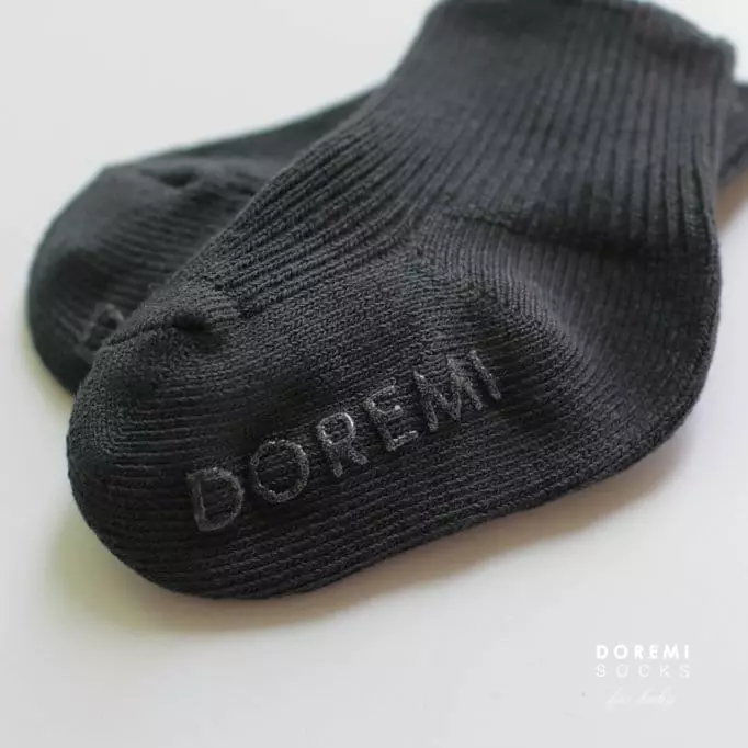 Doremi Socks - Korean Children Fashion - #childrensboutique - Set Up Tights Pale Black - 3