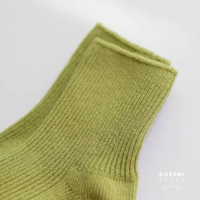 Doremi Socks - Korean Children Fashion - #fashionkids - Set Up Tights Green Bean - 2
