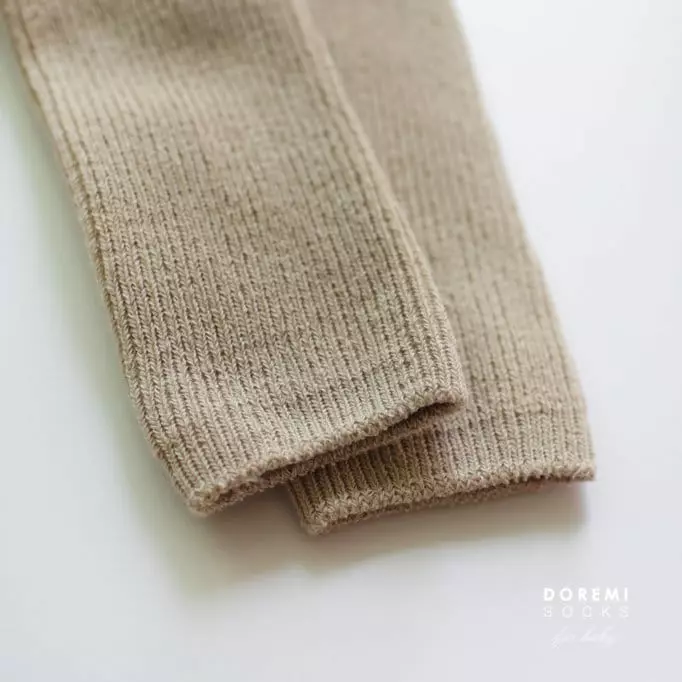 Doremi Socks - Korean Children Fashion - #kidsshorts - Set Up Tights Beige - 5