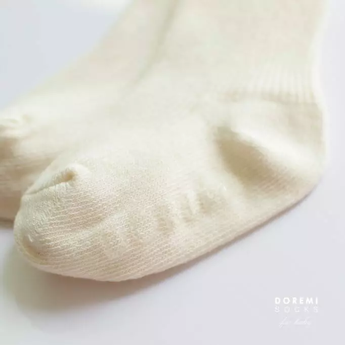 Doremi Socks - Korean Children Fashion - #kidsstore - Set Up Tights Cream - 2