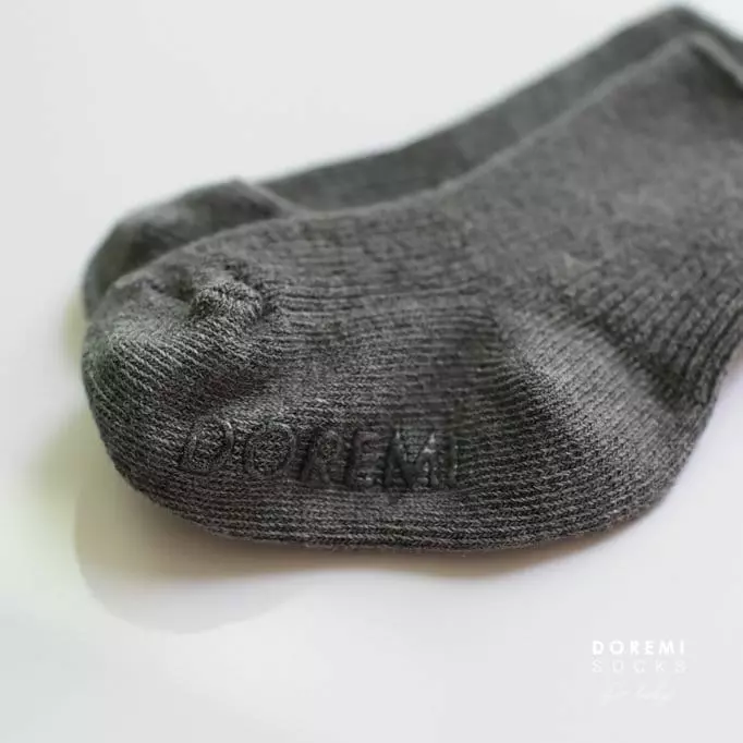 Doremi Socks - Korean Children Fashion - #prettylittlegirls - Set Up Tights Charcoal - 3