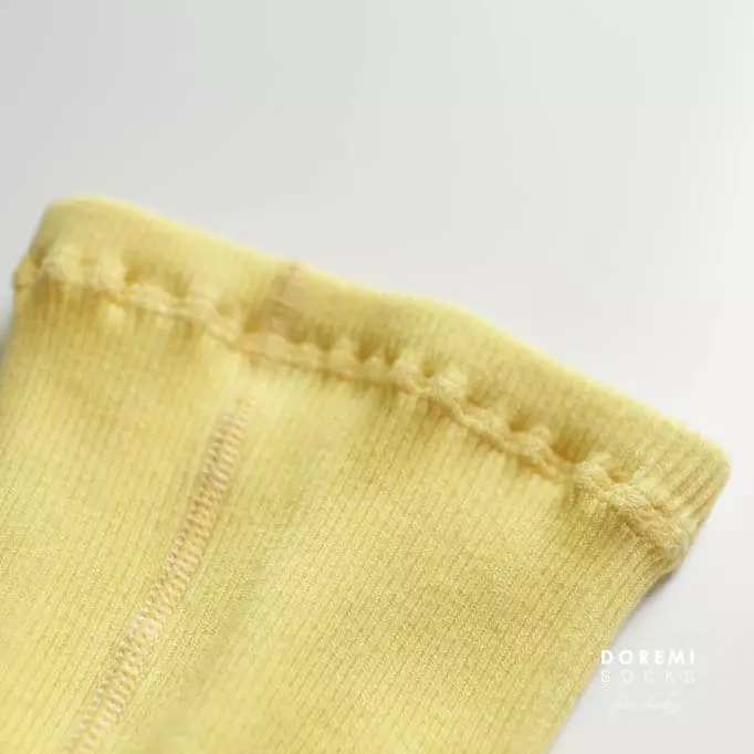 Doremi Socks - Korean Children Fashion - #stylishchildhood - Set Up Tights Lemon - 5