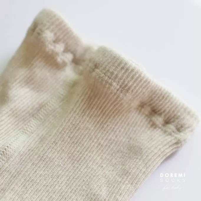 Doremi Socks - Korean Children Fashion - #todddlerfashion - Set Up Tights Oatmeal - 6