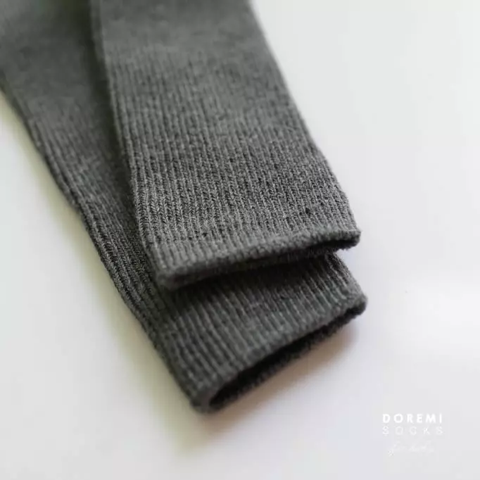 Doremi Socks - Korean Children Fashion - #prettylittlegirls - Set Up Tights Charcoal - 4