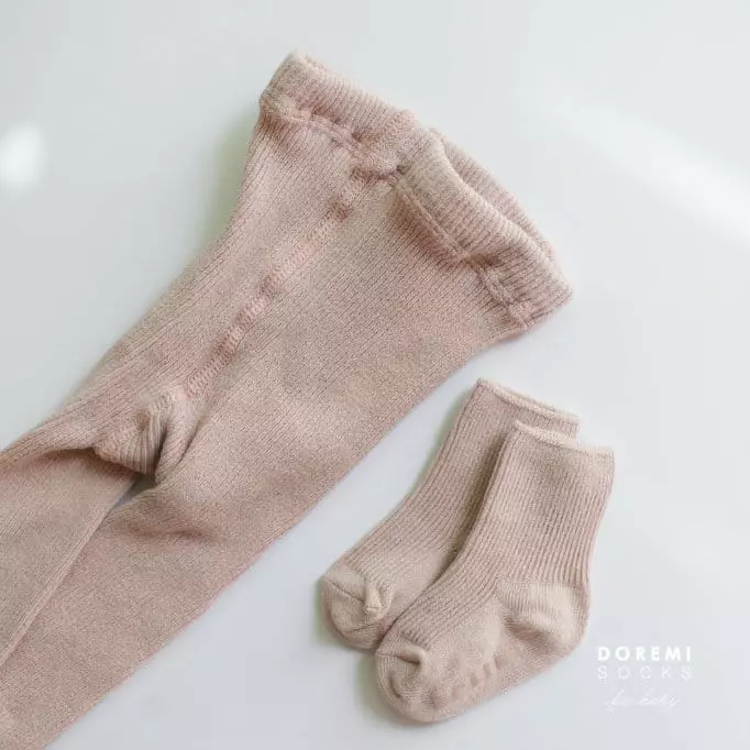 Doremi Socks - Korean Children Fashion - #toddlerclothing - Set Up Tights Indipink
