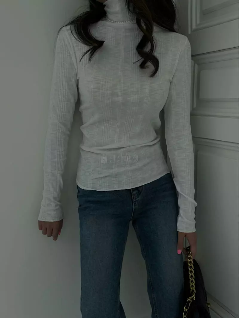 Douze - Korean Women Fashion - #momslook - Creamy Tee - 3