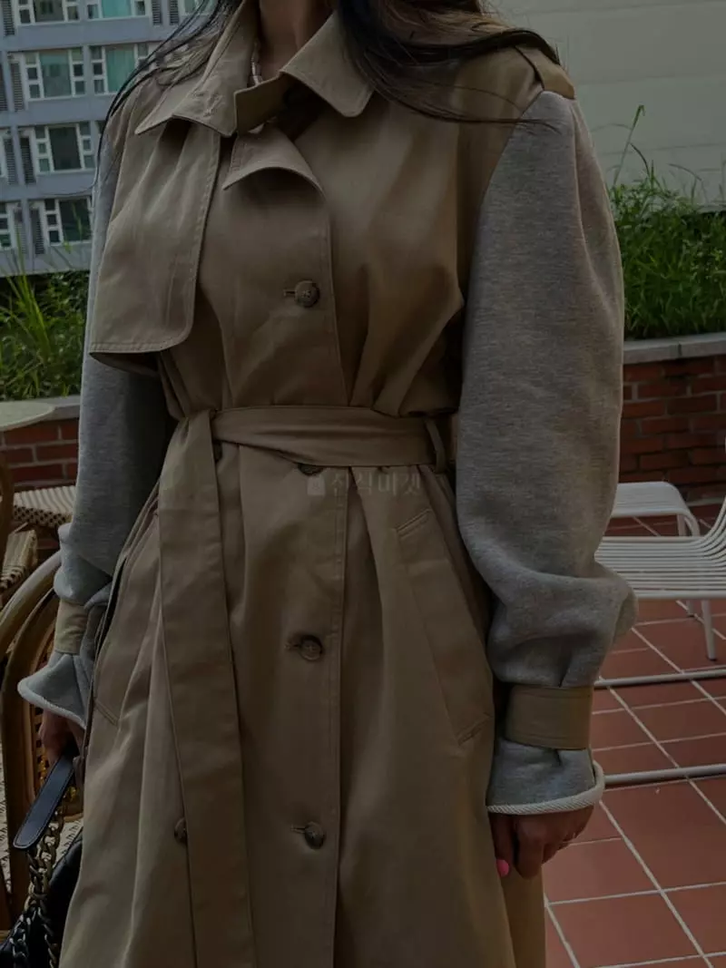 Douze - Korean Women Fashion - #womensfashion - Trench Coat - 4