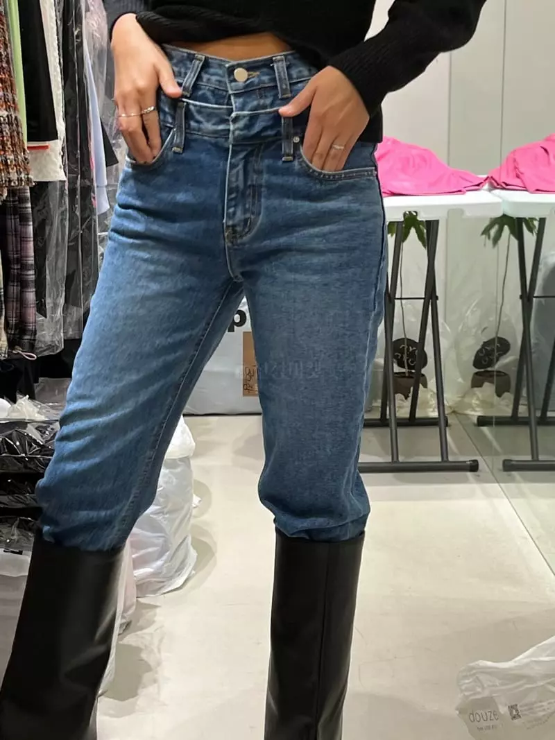 Douze - Korean Women Fashion - #momslook - OB Jeans - 2