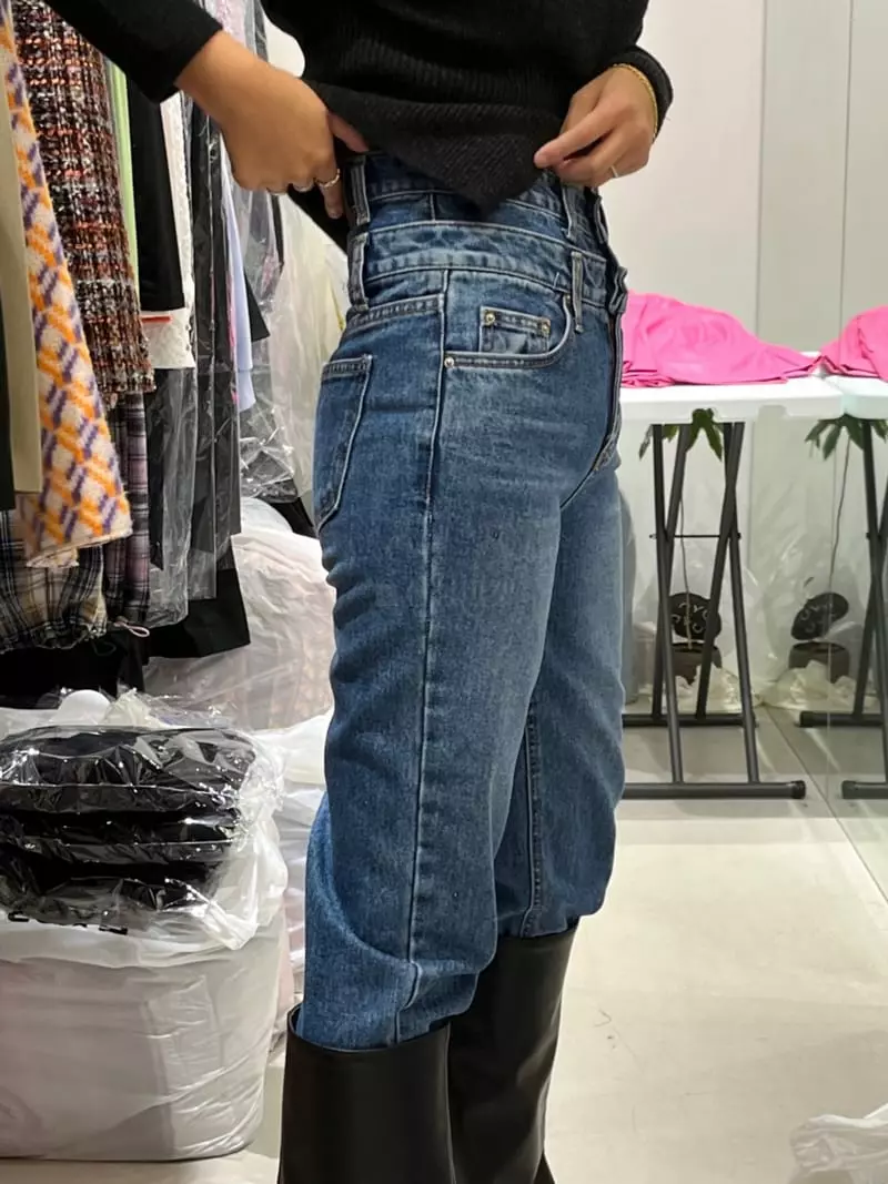 Douze - Korean Women Fashion - #momslook - OB Jeans - 3