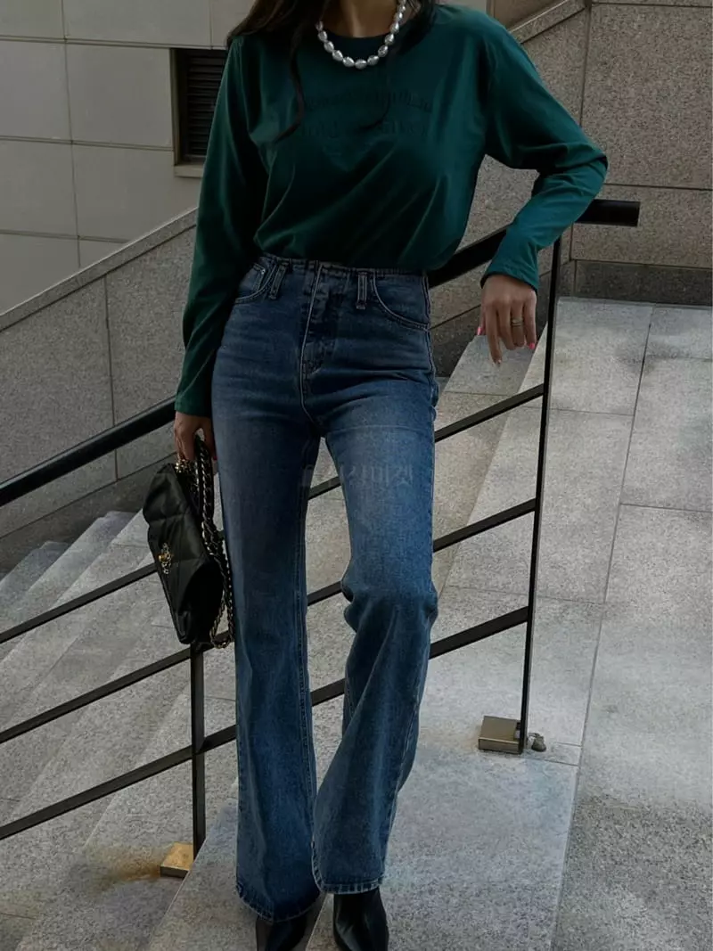 Douze - Korean Women Fashion - #momslook - We Dum Tee - 2