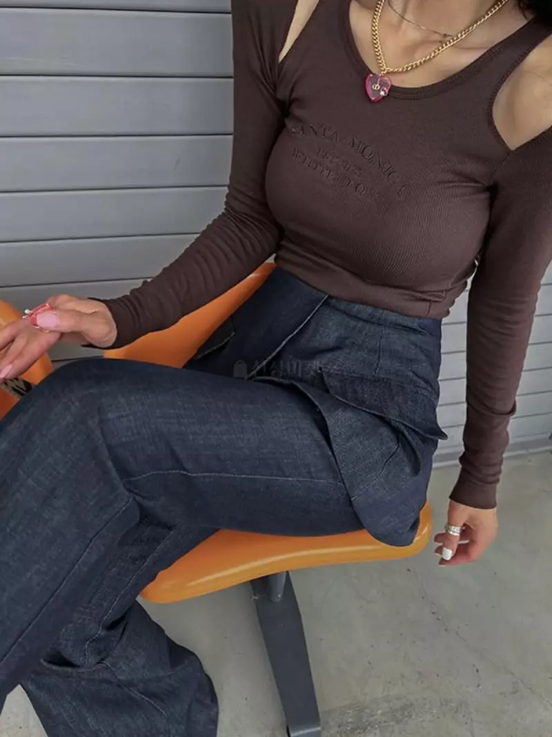 Douze - Korean Women Fashion - #momslook - Santa Monica Tee - 11
