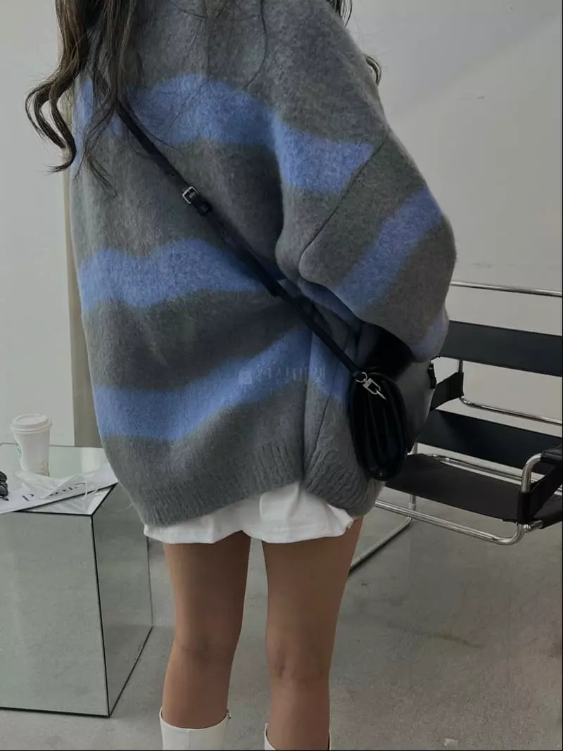 Douze - Korean Women Fashion - #momslook - Brush Cardigan - 12