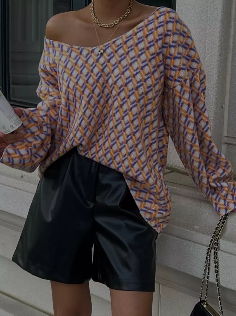 Douze - Korean Women Fashion - #momslook - Dia Knit