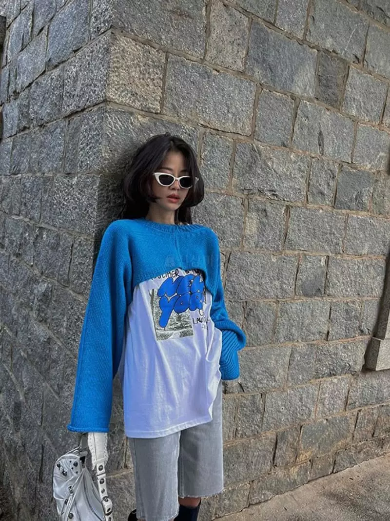 Douze - Korean Women Fashion - #momslook - New York Tee - 8