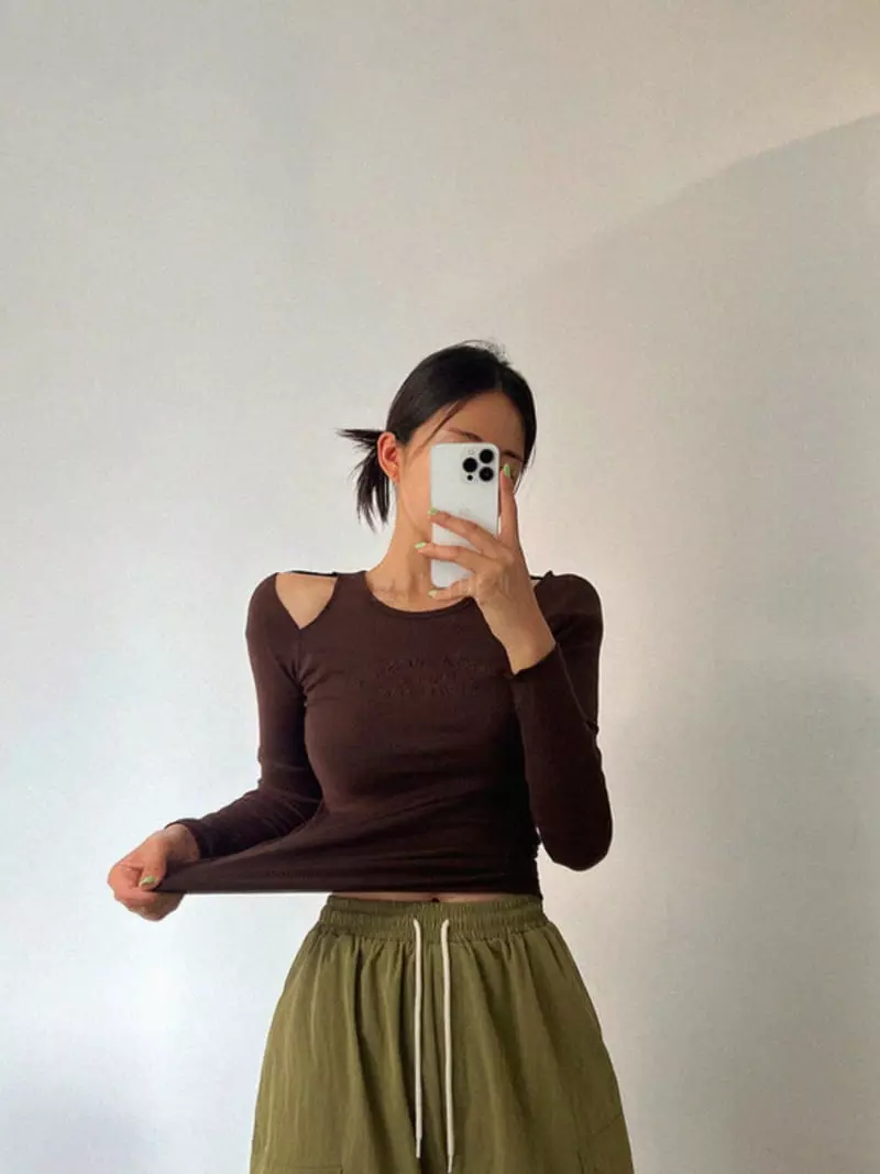 Douze - Korean Women Fashion - #romanticstyle - Santa Monica Tee - 5