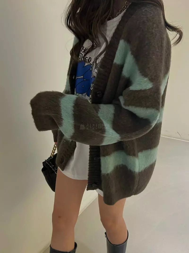 Douze - Korean Women Fashion - #shopsmall - Brush Cardigan - 5