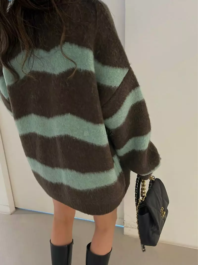Douze - Korean Women Fashion - #thatsdarling - Brush Cardigan - 6