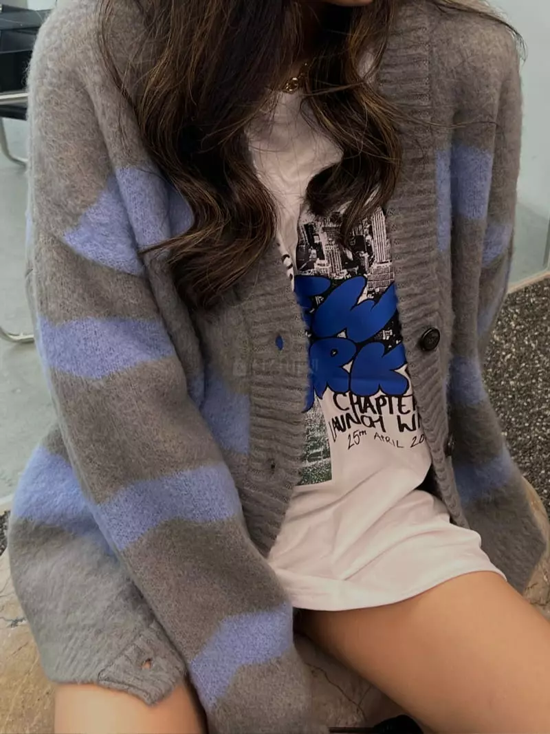 Douze - Korean Women Fashion - #thelittlethings - Brush Cardigan - 7