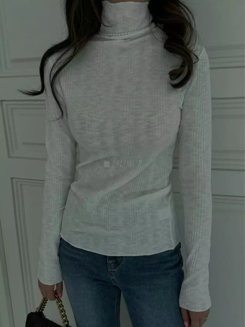 Douze - Korean Women Fashion - #womensfashion - Creamy Tee - 2
