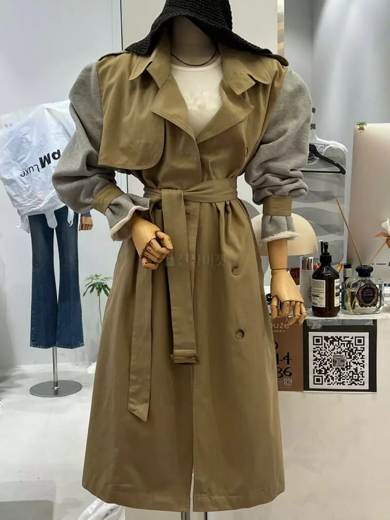 Douze - Korean Women Fashion - #womensfashion - Trench Coat