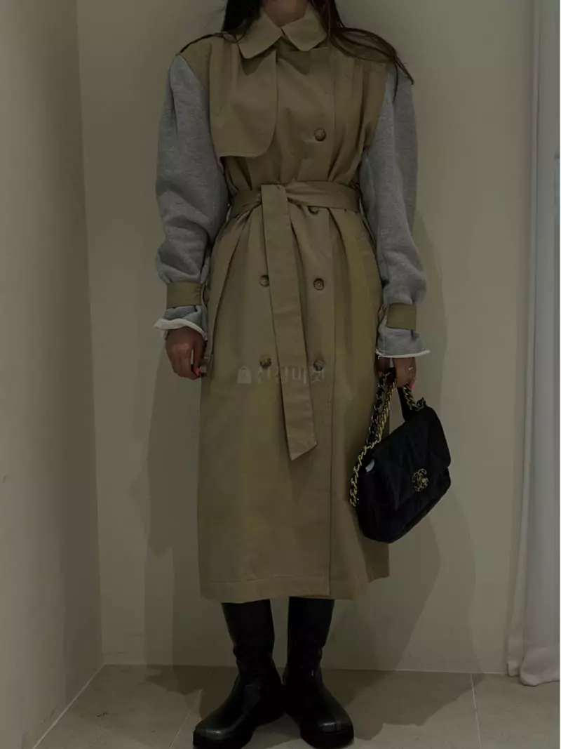 Douze - Korean Women Fashion - #womensfashion - Trench Coat - 3