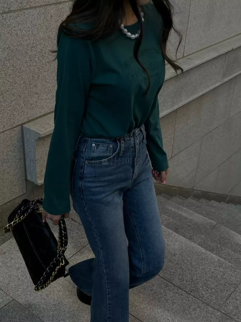 Douze - Korean Women Fashion - #momslook - We Dum Tee - 4