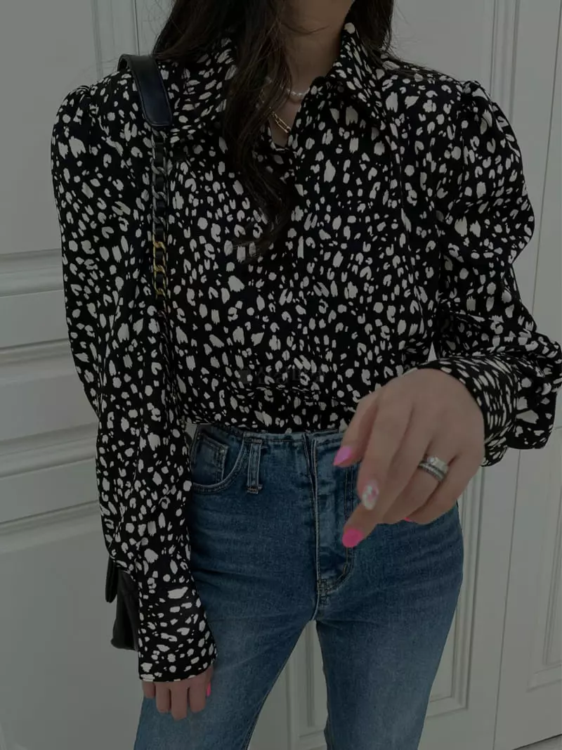 Douze - Korean Women Fashion - #womensfashion - Shirring Blouse
