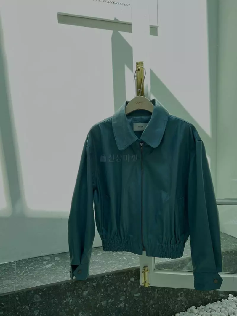 Douze - Korean Women Fashion - #momslook - Leather Jacket - 4