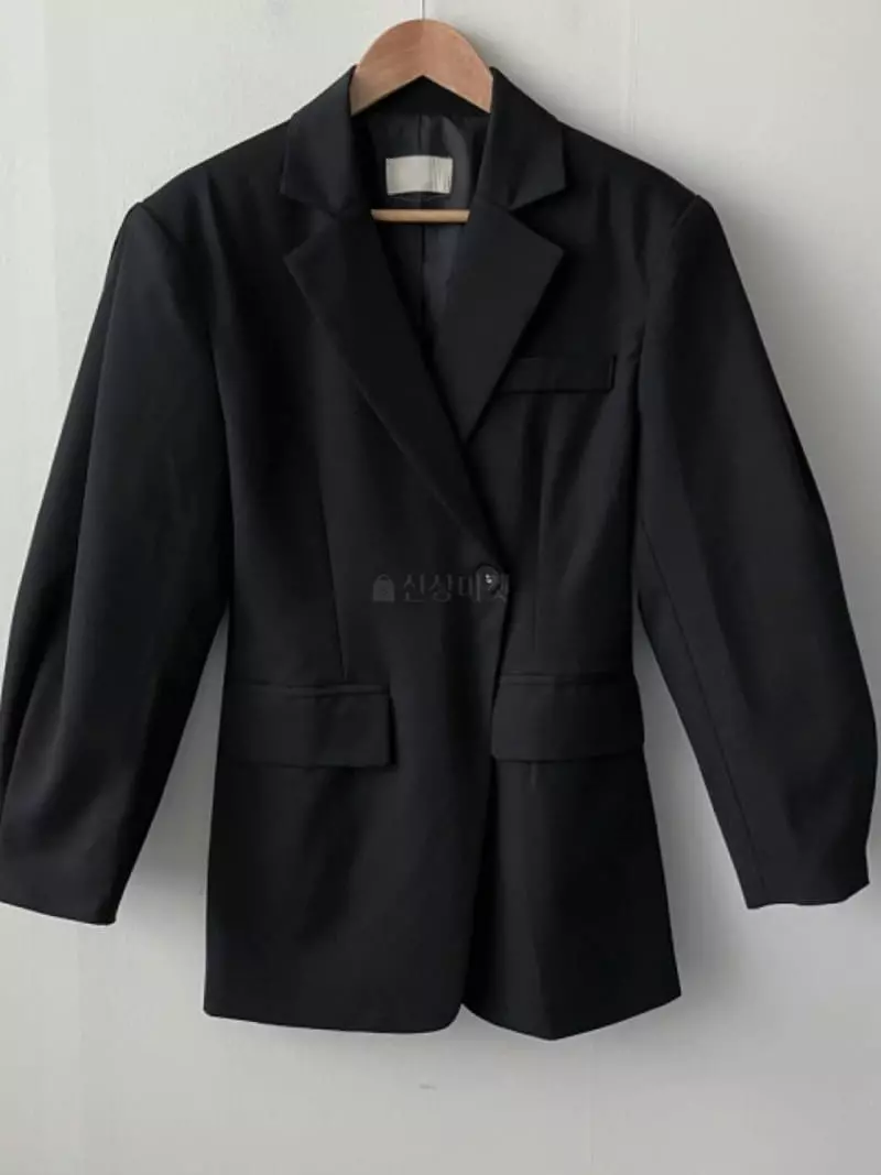 Douze - Korean Women Fashion - #womensfashion - Line Jacket - 9