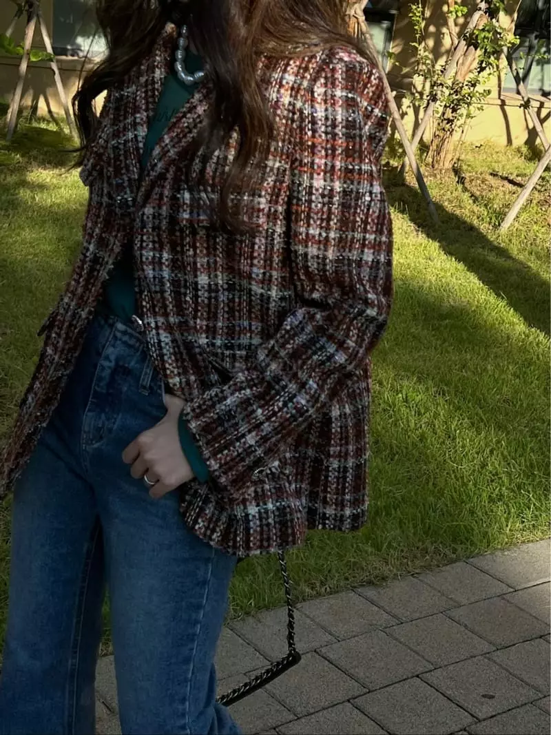 Douze - Korean Women Fashion - #womensfashion - Quilting Jacket - 6