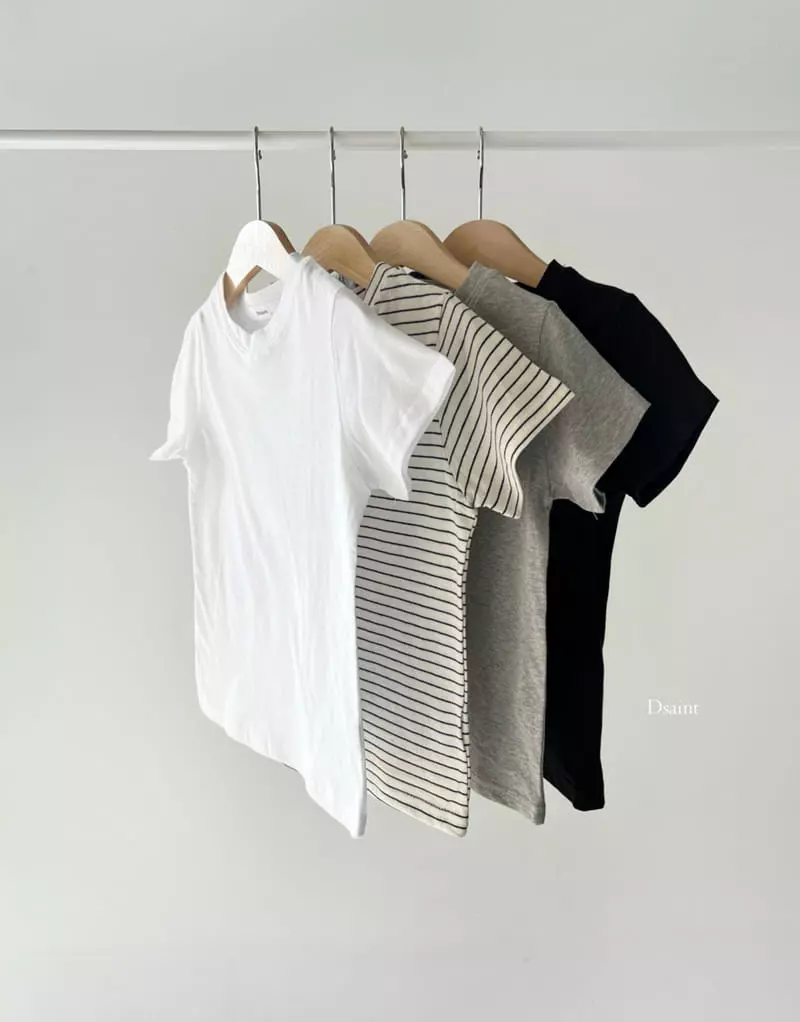 Dsaint - Korean Children Fashion - #Kfashion4kids - Basic Inner Tee - 5
