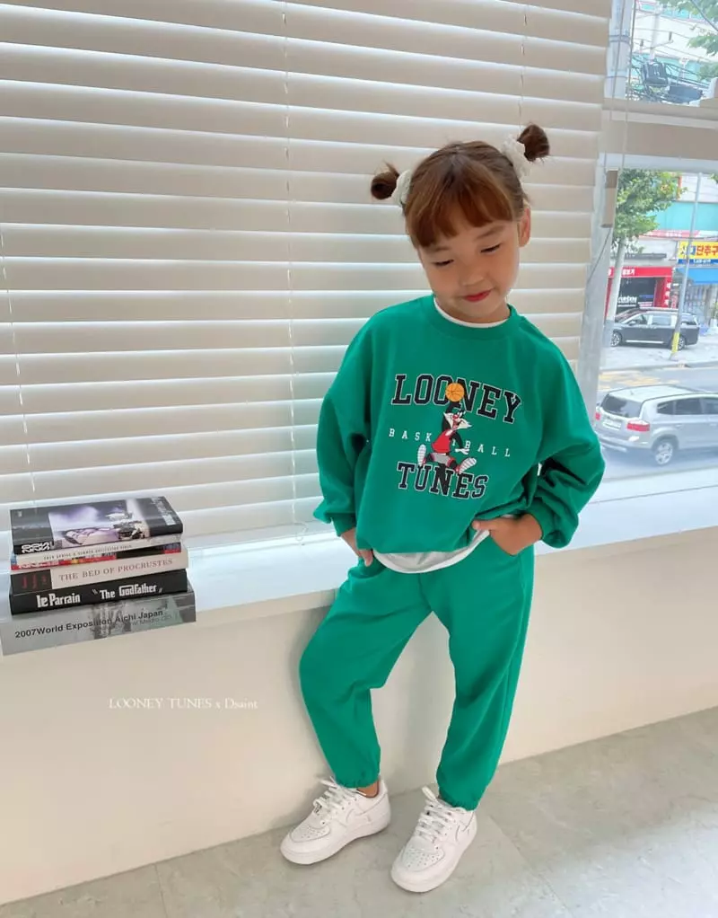 Dsaint - Korean Children Fashion - #Kfashion4kids - Tun Basketball Friends Set - 8