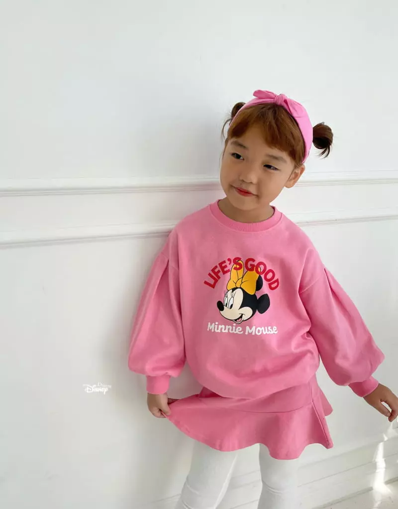 Dsaint - Korean Children Fashion - #Kfashion4kids - Good Mickey Minnie Top Bottom Set - 3