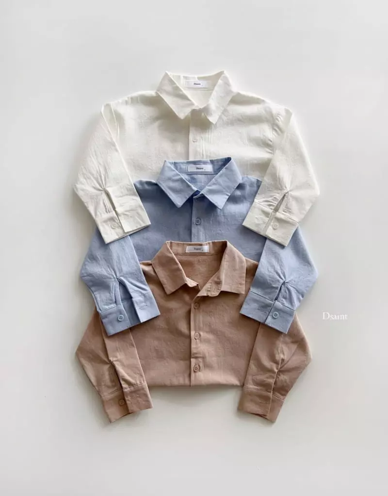 Dsaint - Korean Children Fashion - #childofig - Sophisticatede Shirt - 3