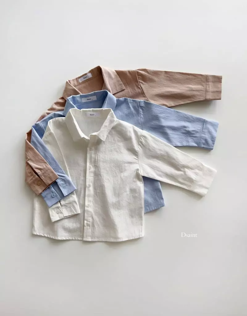Dsaint - Korean Children Fashion - #childofig - Sophisticatede Shirt - 4