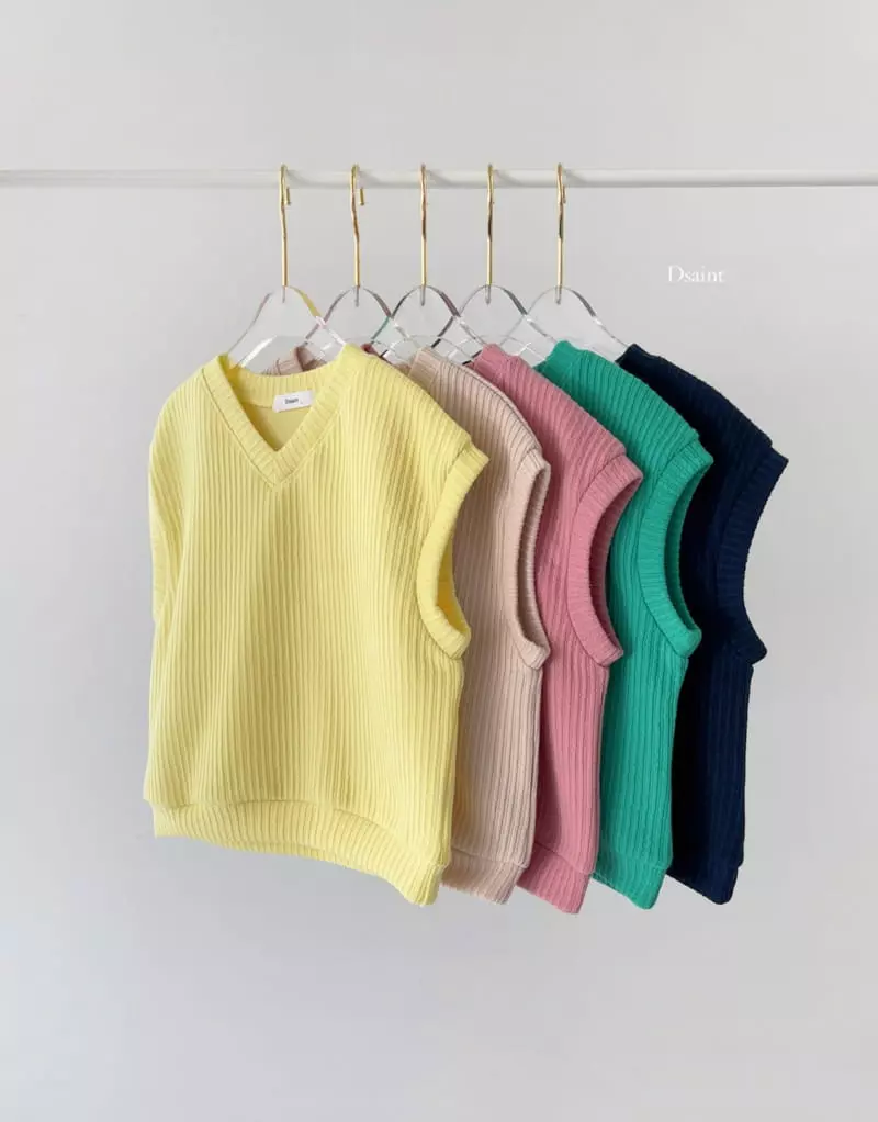 Dsaint - Korean Children Fashion - #childofig - Item Vest - 2
