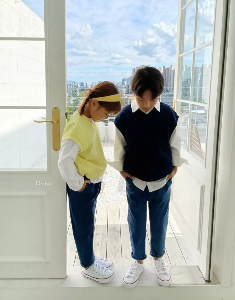 Dsaint - Korean Children Fashion - #childofig - Item Vest - 3