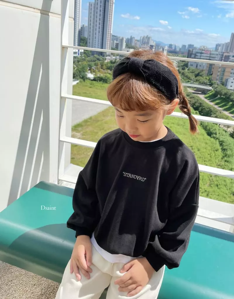 Dsaint - Korean Children Fashion - #childrensboutique - Back Stan Embroidery Sweatshirt - 9