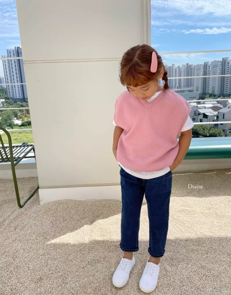 Dsaint - Korean Children Fashion - #childofig - Item Vest - 4