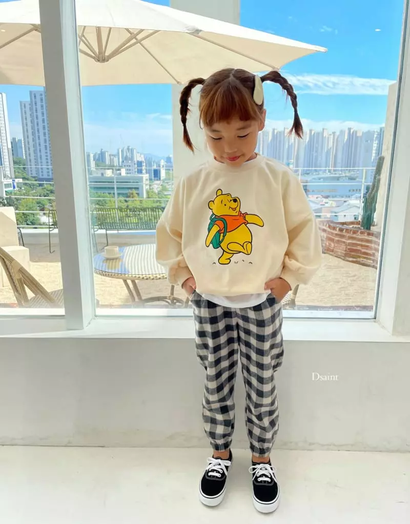 Dsaint - Korean Children Fashion - #childrensboutique - Simple Check Pants - 4