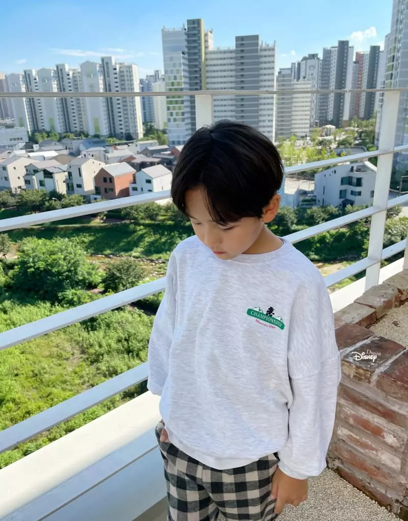 Dsaint - Korean Children Fashion - #designkidswear - Champion Mickey Sweatshirt - 3