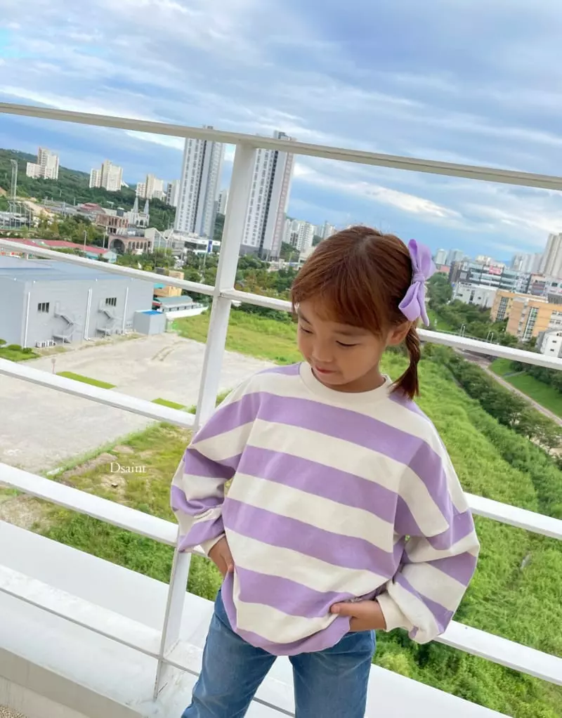 Dsaint - Korean Children Fashion - #designkidswear - Dreaming Stripes Sweatshirt - 7