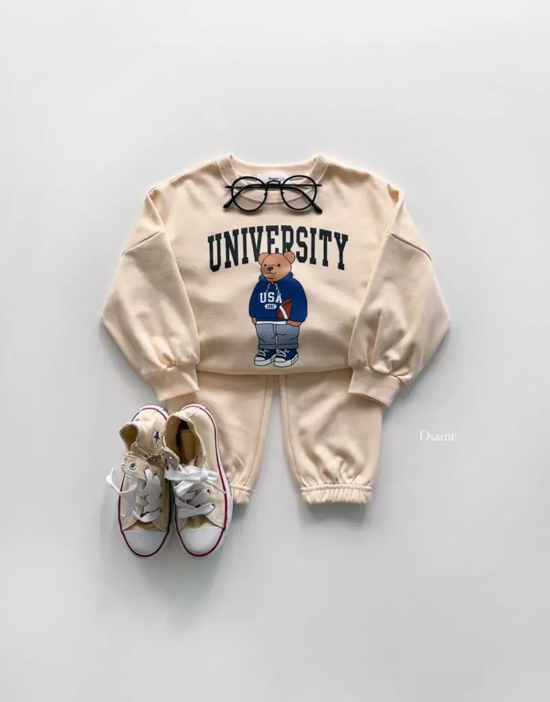 Dsaint - Korean Children Fashion - #childrensboutique - Ur Bear Set - 4
