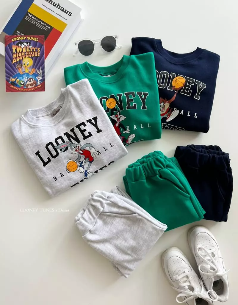 Dsaint - Korean Children Fashion - #designkidswear - Tun Basketball Friends Set - 2