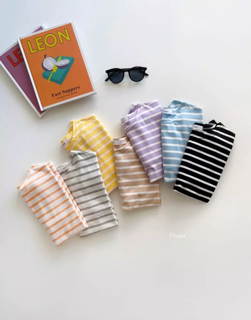 Dsaint - Korean Children Fashion - #designkidswear - Classic Stripes Tee - 9
