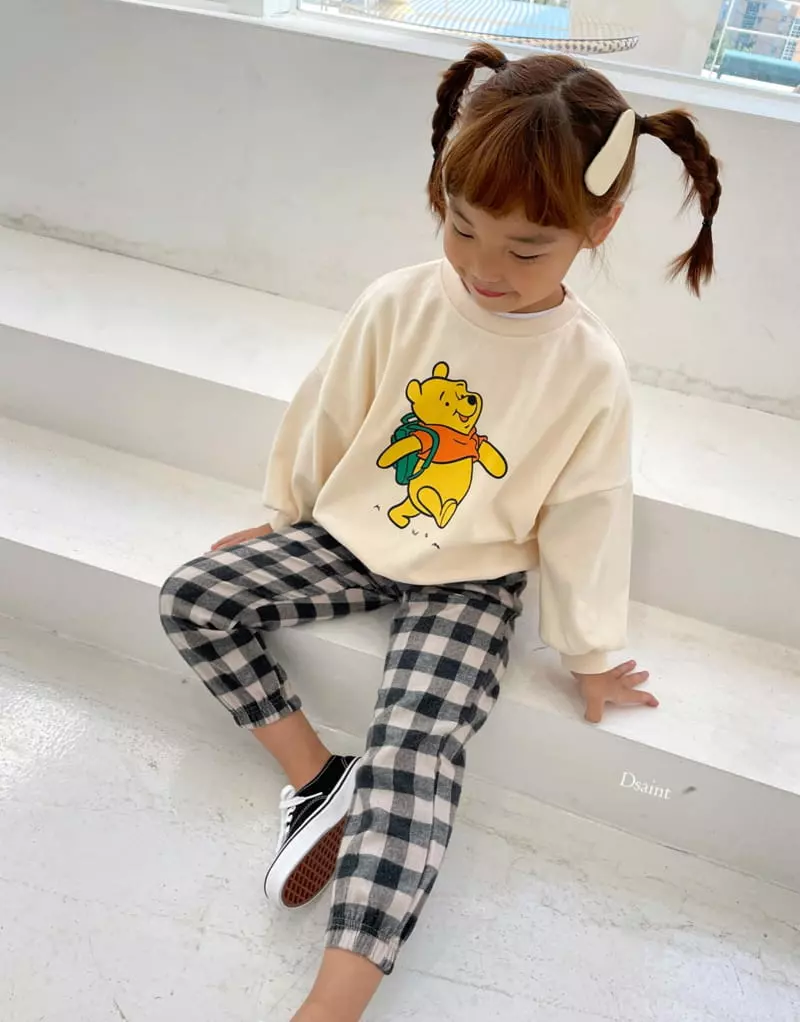 Dsaint - Korean Children Fashion - #discoveringself - Simple Check Pants - 5