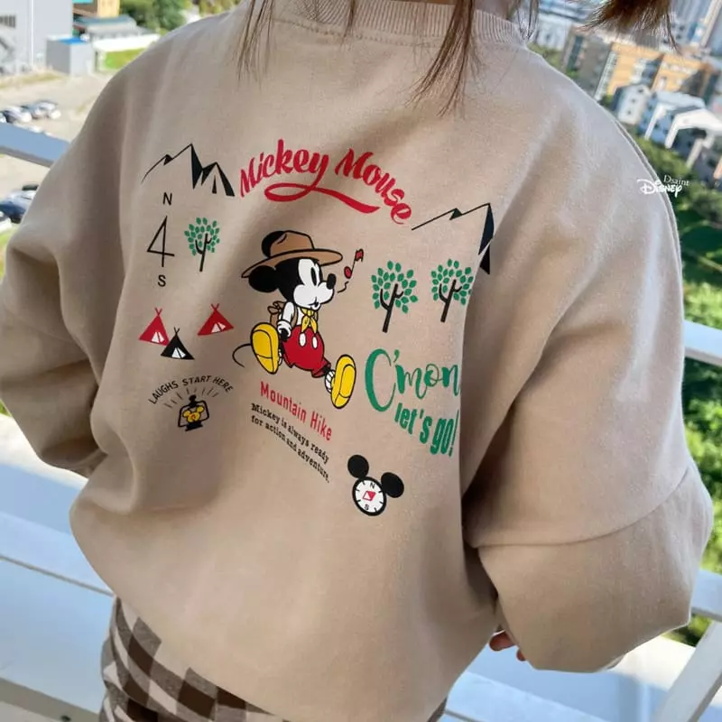 Dsaint - Korean Children Fashion - #designkidswear - Champion Mickey Sweatshirt - 4